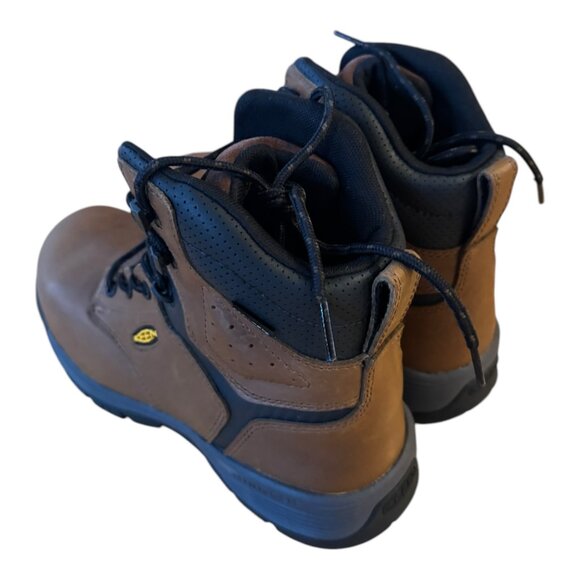 KEEN Chicago Size 7 EE Tobacco Brown Safety Toe Men's Work Boots New in Box - Picture 6 of 7